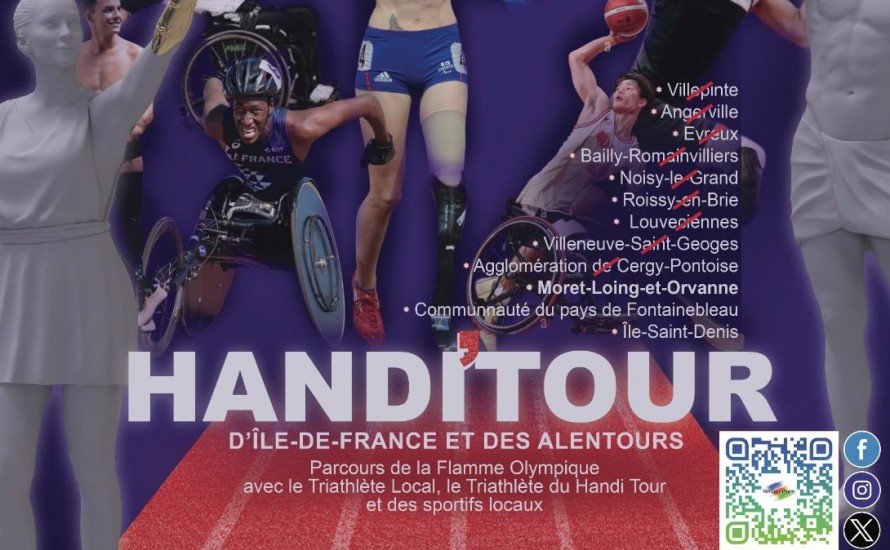 Handi'tour - Jeux Olympiques / Paralympiques Paris 2024